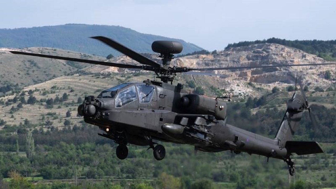 Two dead after the crash of the American Apache helicopter | webangah ...