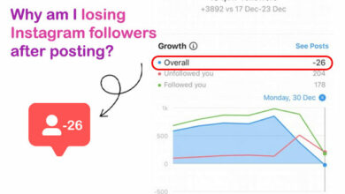 Why losing Instagram followers?