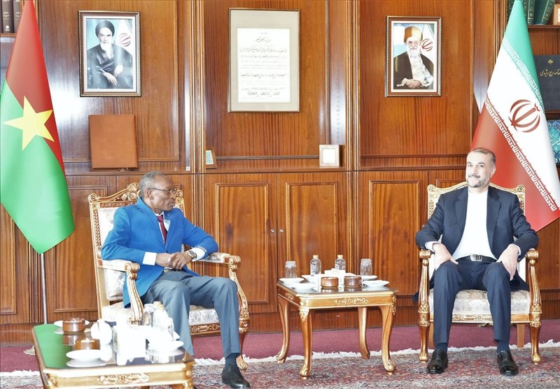 Amir Abdullahian Met With The Prime Minister Of Burkina Faso 