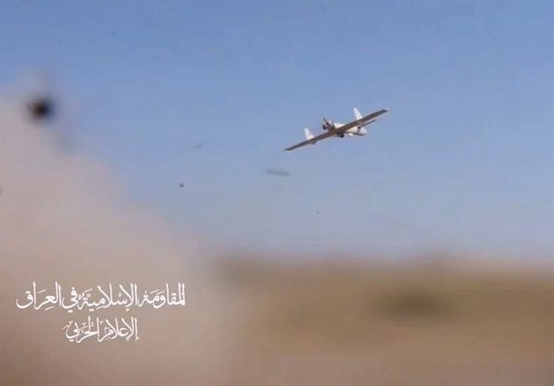 Iraqi Resistance Drone Attack On The Zionist Air Base 