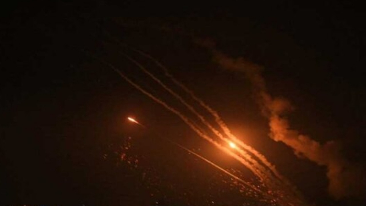 Palestinian Resistance Rocket Attacks On The Occupied Territories 