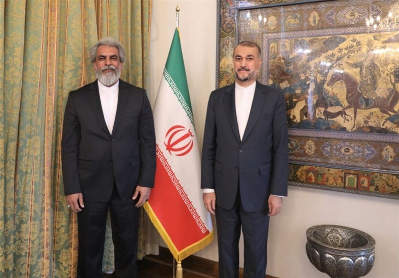 The Meeting Of The New Ambassador Of Iran In Congo With Amir 