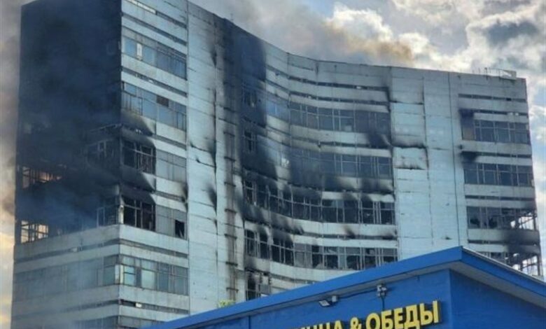 8 people were killed in a fire in a building on the outskirts of Moscow