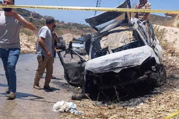 A martyr in the Israeli drone attack on a car in southern Lebanon