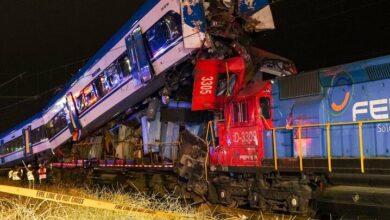 A train accident during a test launch in Chile/ 2 people died!