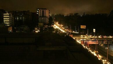 Absolute blackout for several hours in Ecuador after connecting the power transmission cable!