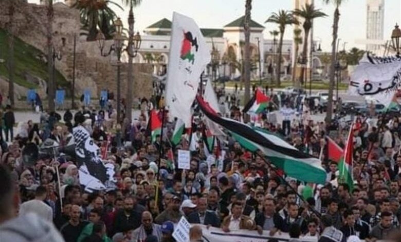Anti-Zionist demonstrations in 48 cities in the Maghreb