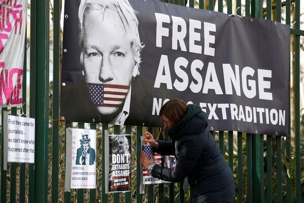 Assange will always be in danger