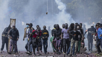 At the time of chaos / Al Jazeera’s video report of the violent protests in Kenya