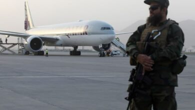 Daily passage of more than 100 planes through Afghan air space