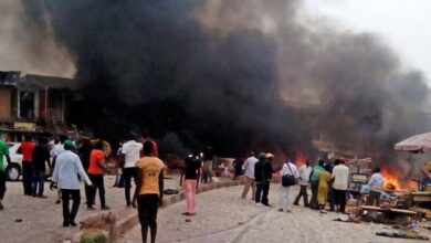 Female suicide bombers killed 18 people in Nigeria