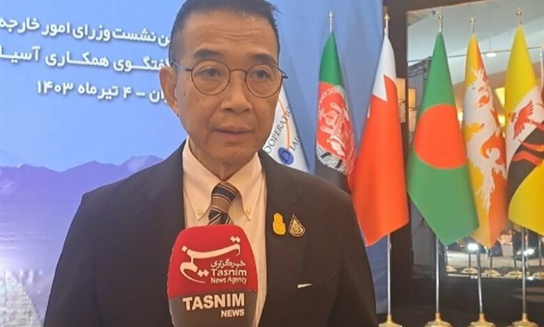 Foreign Minister of Thailand: My goal is close relations with Iran