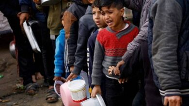 Hamas: Hunger threatens the lives of thousands of children in Gaza