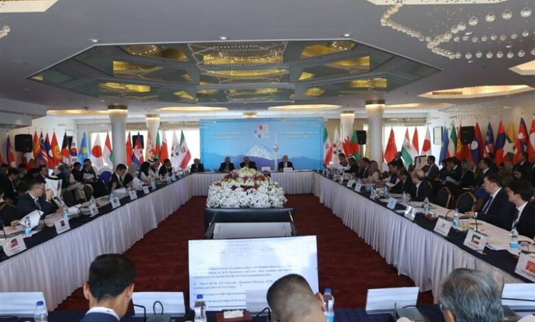 Holding a meeting of senior officials of the Asian Cooperation Dialogue Forum
