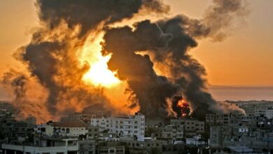 How many tons of explosives have the Zionists dropped on the residents of Gaza?