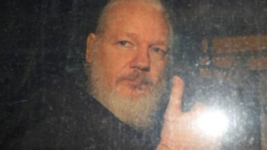 Julian Assange was released from prison and left England