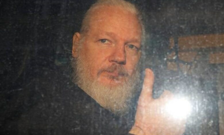 Julian Assange was released from prison and left England
