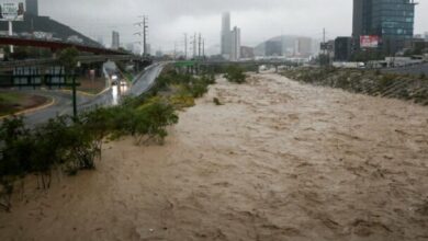 Losses and heavy damages of Hurricane Alberto on Mexico