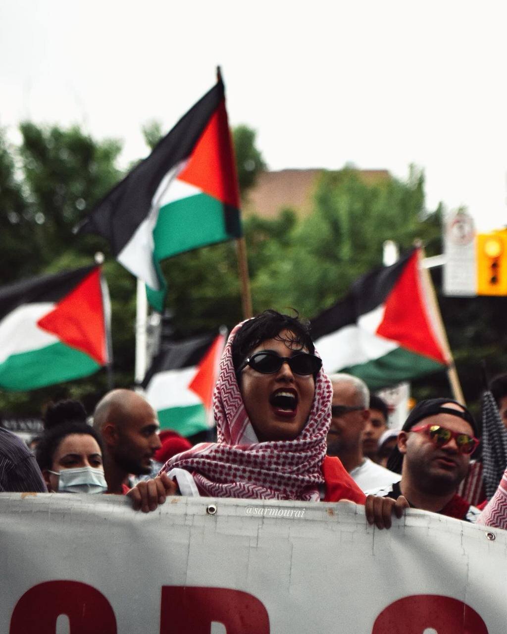 تظاهرات گسترده مردم کانادا در حمایت از غزه+ تصاویر
