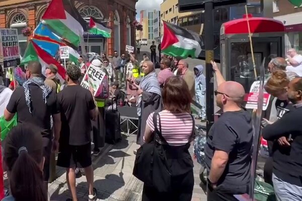 Massive demonstrations in support of Palestine in 4 European countries
