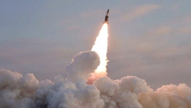 North Korea successfully test-fired a multi-warhead missile