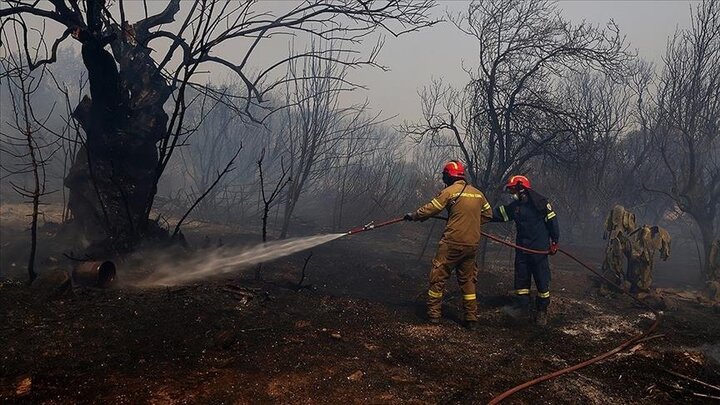 Report of 66 forest fires in the last 24 hours in Greece and the arrest of 13 people