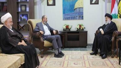 Seyyed Hassan Nasrallah’s consultation with the Secretary General of Jamaat-e-Islami Lebanon