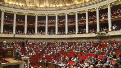 The beginning of the first round of the French parliamentary elections