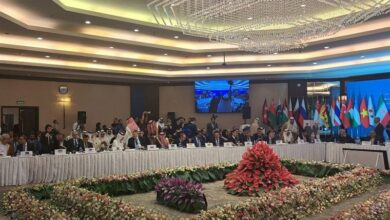 The beginning of the meeting of foreign ministers of the Asian Cooperation Dialogue Forum