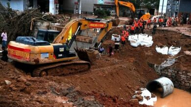 The bodies of 6 missing people found in a landslide in southeast China