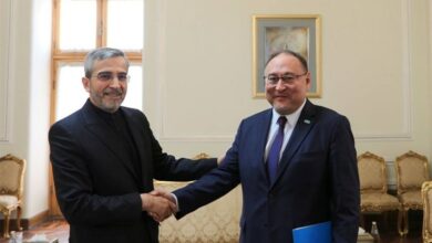 The meeting of Deputy Foreign Minister of Kazakhstan with Ali Bagheri