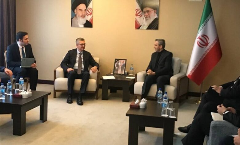 The meeting of Deputy Foreign Minister of Türkiye with Ali Bagheri