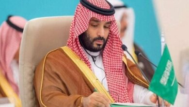 The Saudi crown prince emphasized the need for a ceasefire in Gaza and the establishment of a Palestinian state