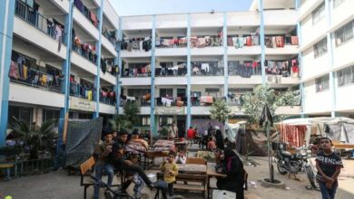 UNRWA: 69% of the schools where the refugees are located have been directly bombed