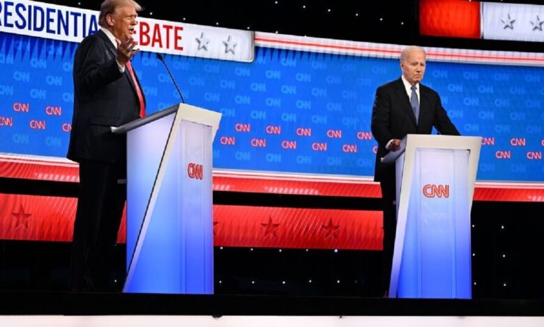 Verbal debate between Biden and Trump over Iran in the first US election debate