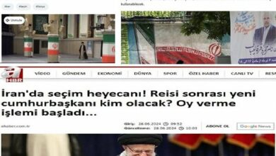 Wide coverage of Iran’s presidential election in Turkish media