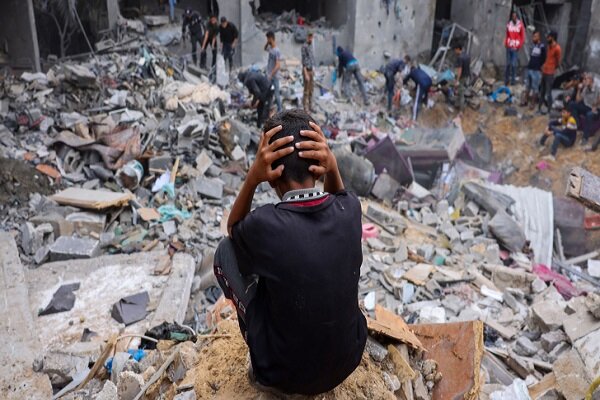 Zionists razed Palestinian houses in Rafah