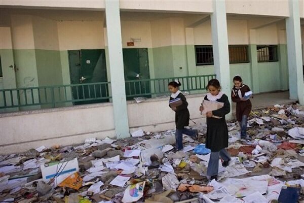 625 thousand children were deprived of education in the Gaza Strip