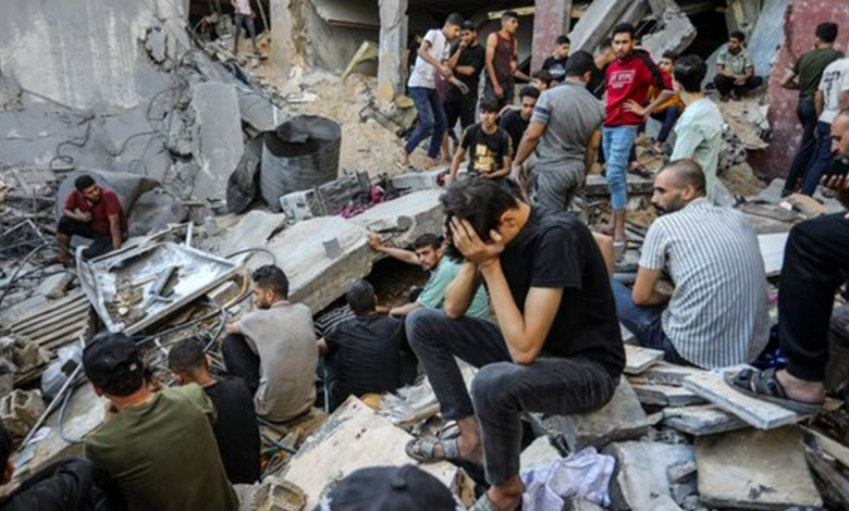 71 Palestinians were martyred as a result of rocket attacks and bombardment in al-Mawasi region