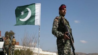 8 Pakistani soldiers were killed in an attack by armed men