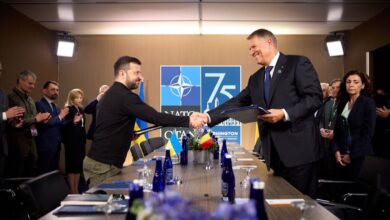 A 10-year security cooperation agreement between Ukraine and Romania was signed