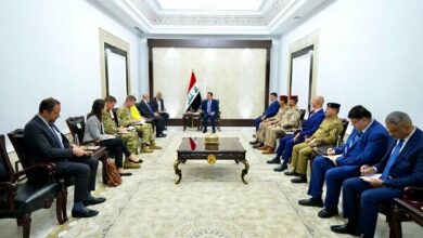 A delegation from the US Ministry of Defense met with the Prime Minister of Iraq