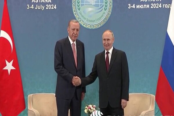 Beginning of the meeting between “Putin” and “Erdogan” + film