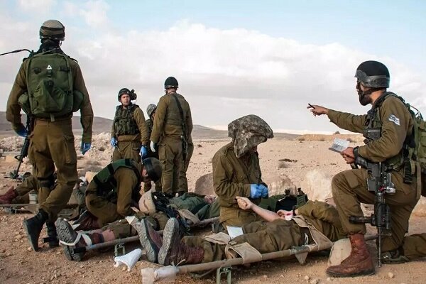 Complete physical and mental preparation for the resistance and hard day of the Zionist army