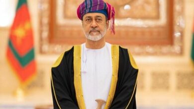 Congratulatory message of the Sultan of Oman to Masoud Al-Madijian