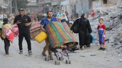 Destruction of Gaza’s Nusirat camp as a result of continuous bombardment by Zionist fighters + video