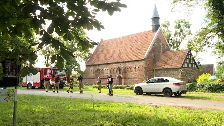 Discovery of non-functional Katyusha missile in western Poland/ 80 people were evacuated