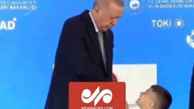 Erdoğan slapped the child who did not kiss his hand