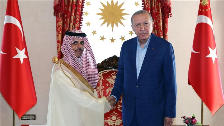 “Erdogan’s” meeting with the Saudi Foreign Minister