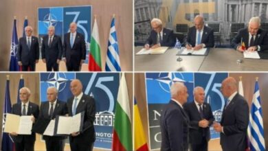 Greece, Bulgaria and Romania agree to create a military corridor in Eastern Europe